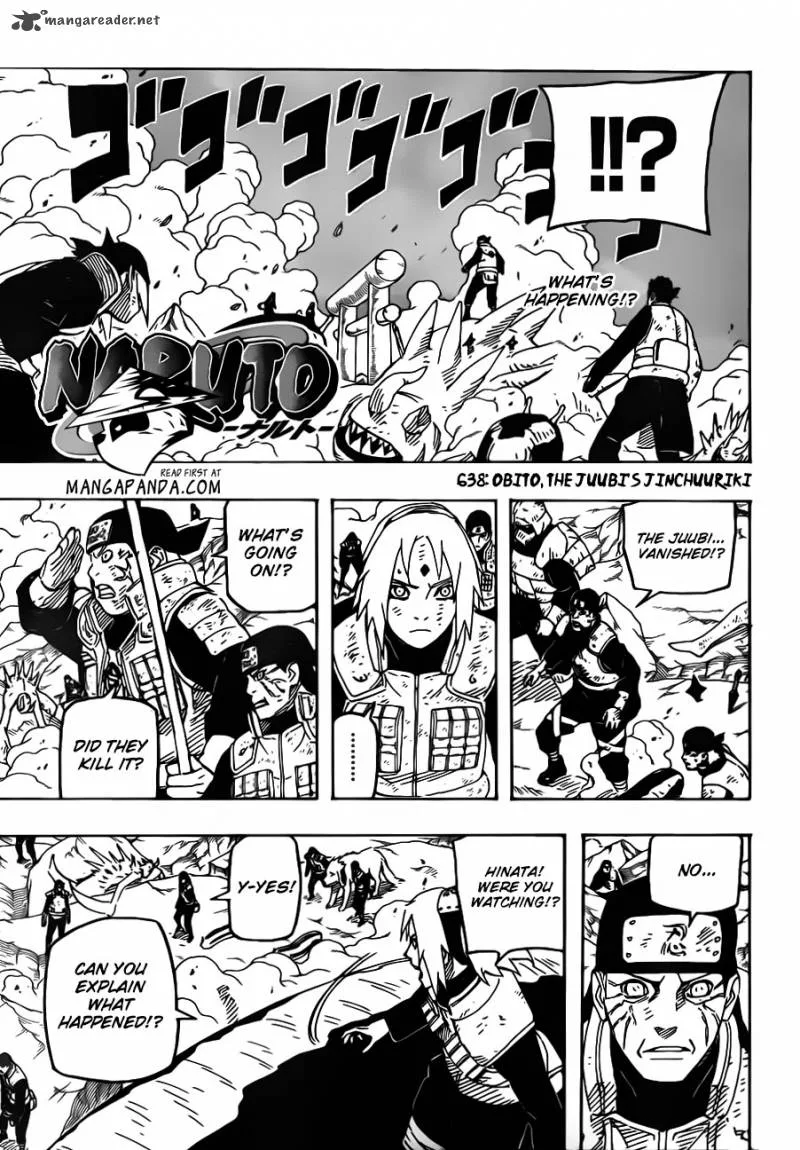 Naruto Chapter 638 page 3