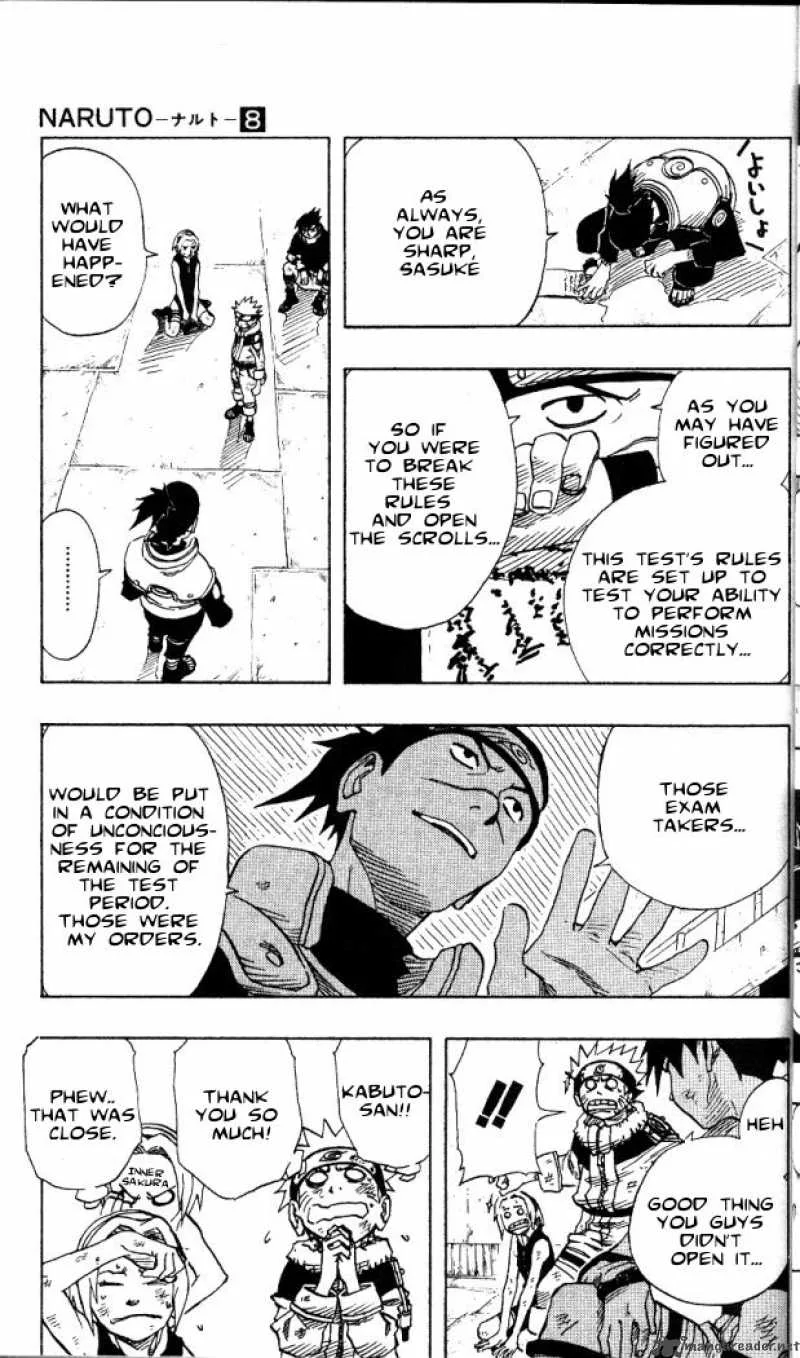 Naruto Chapter 64 page 9