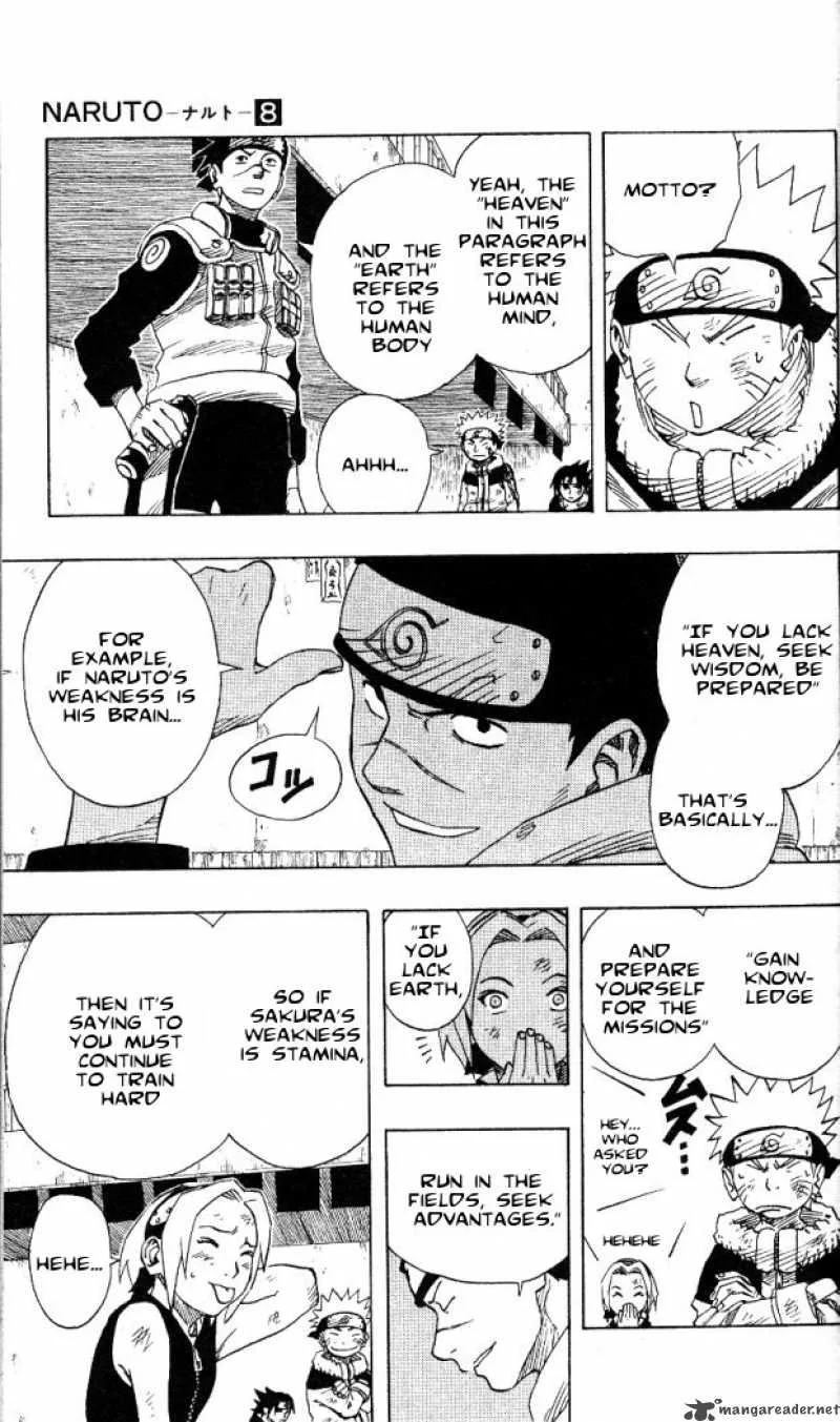 Naruto Chapter 64 page 11