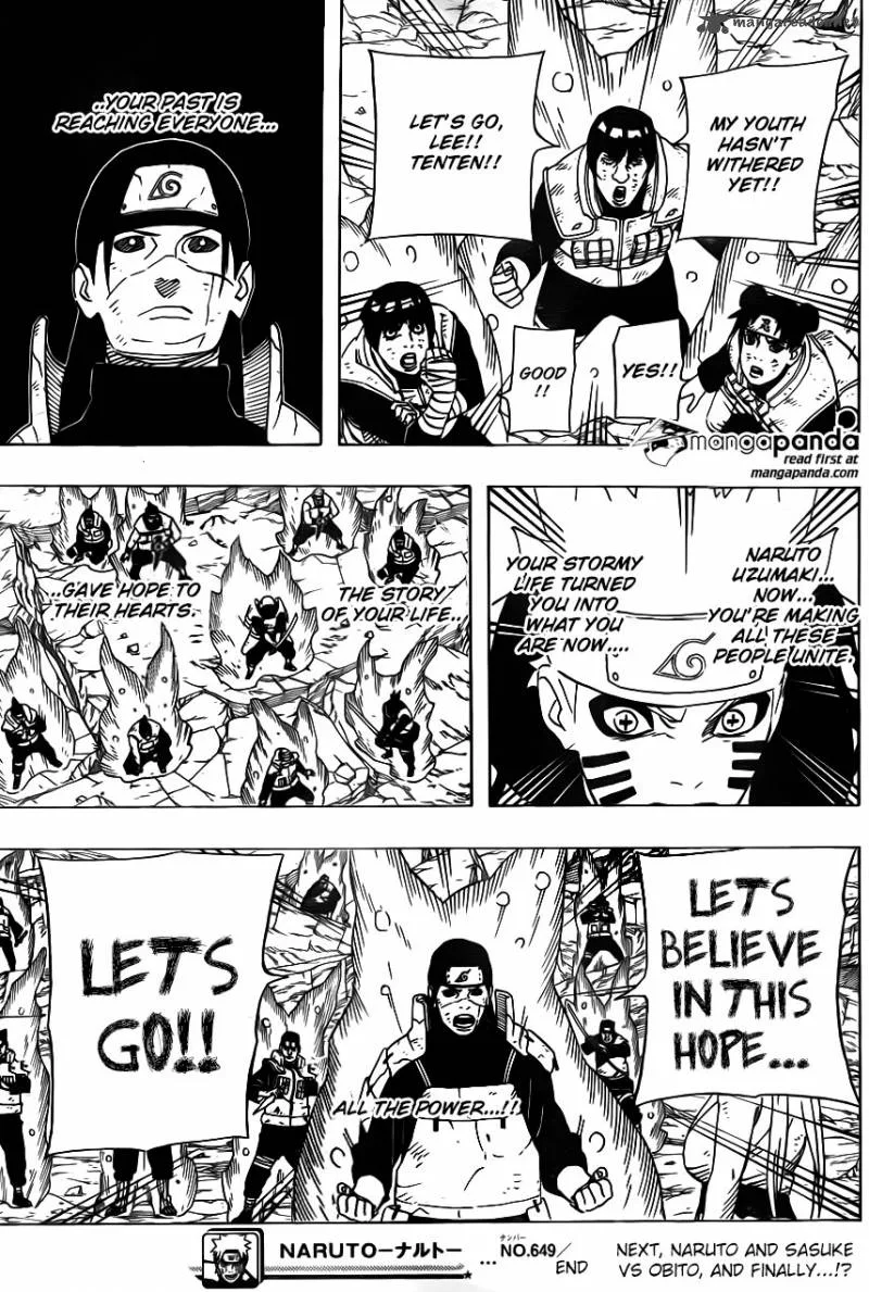 Naruto Chapter 649 page 19