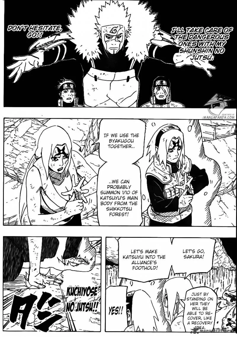 Naruto Chapter 650 page 8