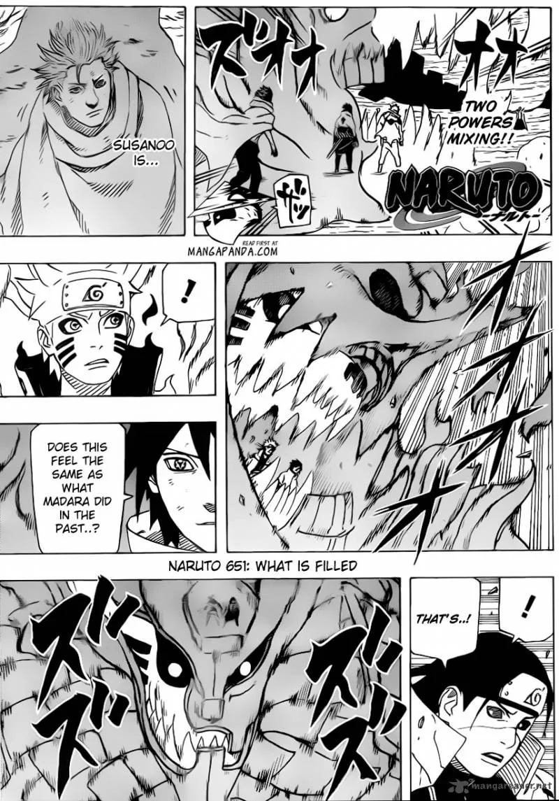 Naruto Chapter 651 page 2