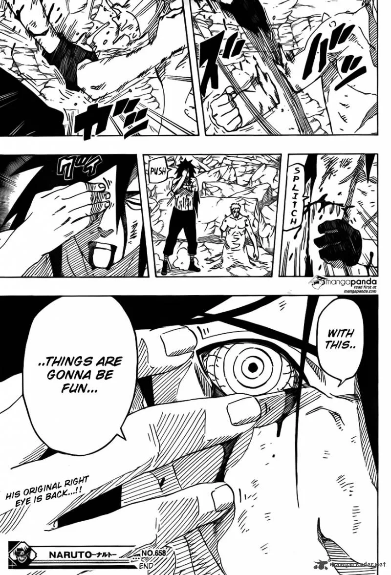 Naruto Chapter 658 page 17