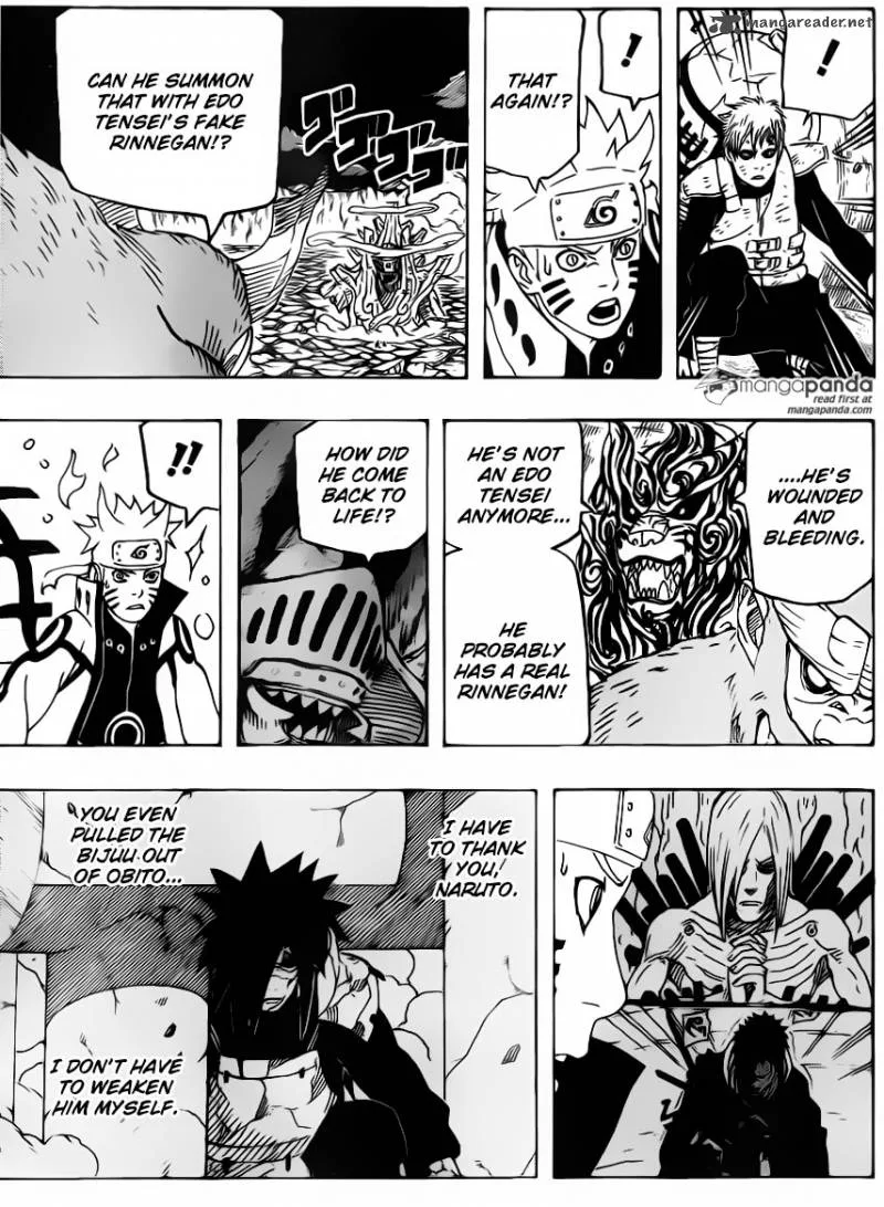 Naruto Chapter 659 page 9