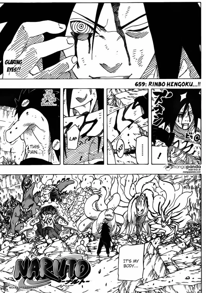 Naruto Chapter 659 page 3