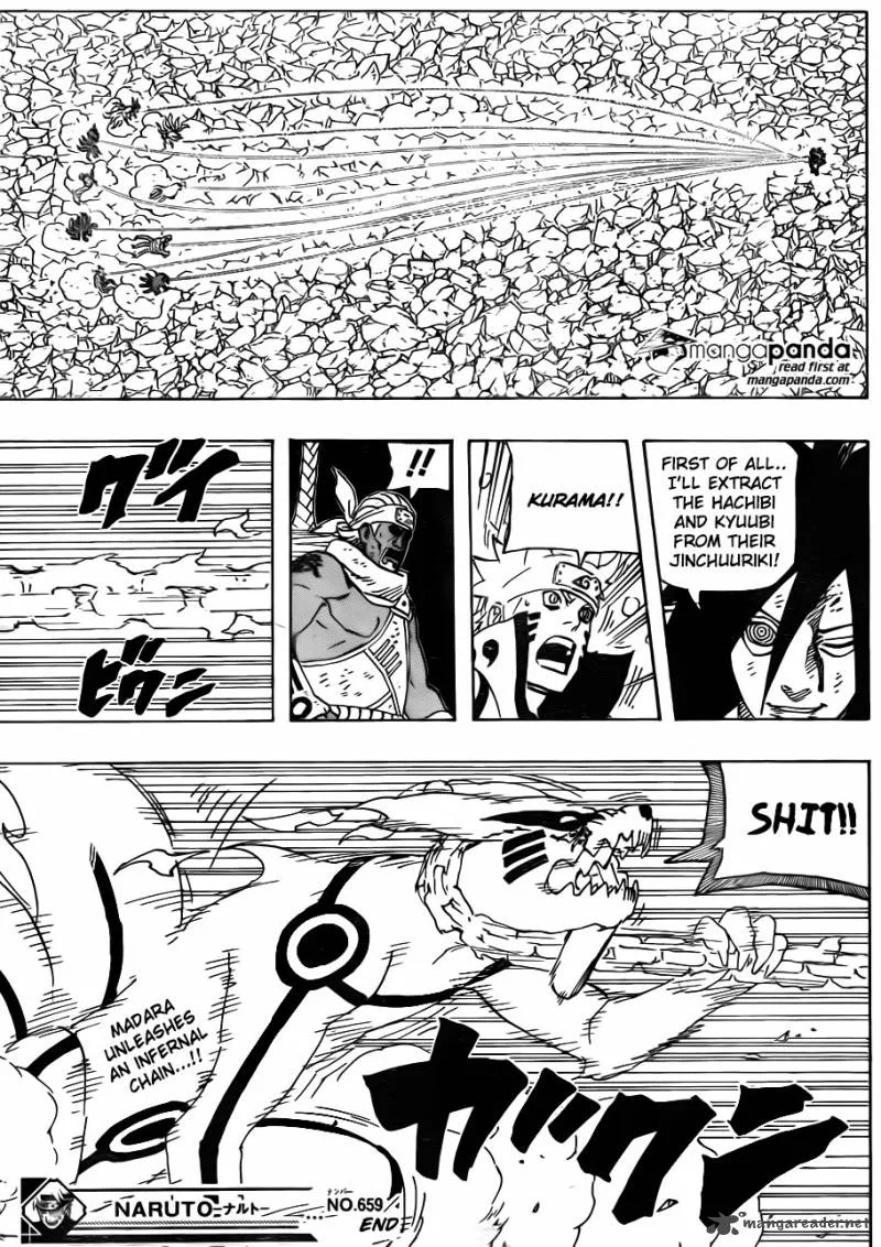 Naruto Chapter 659 page 19