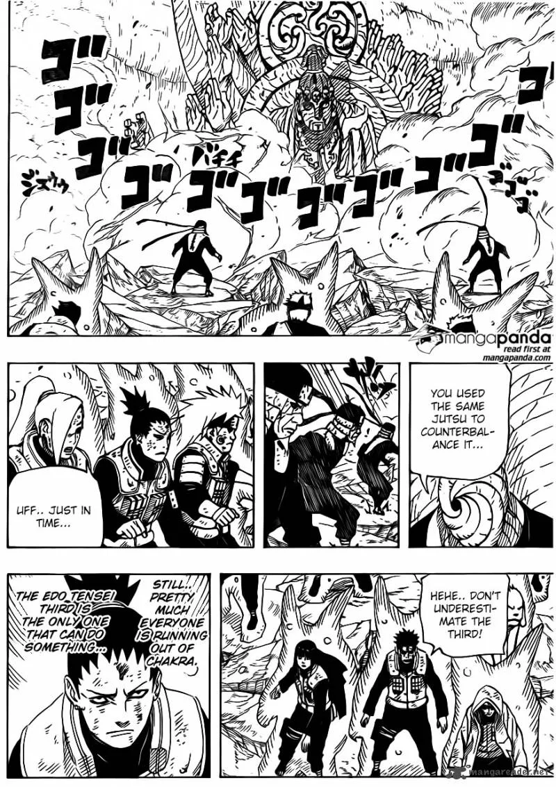 Naruto Chapter 662 page 8