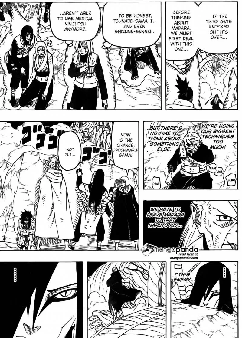 Naruto Chapter 662 page 9