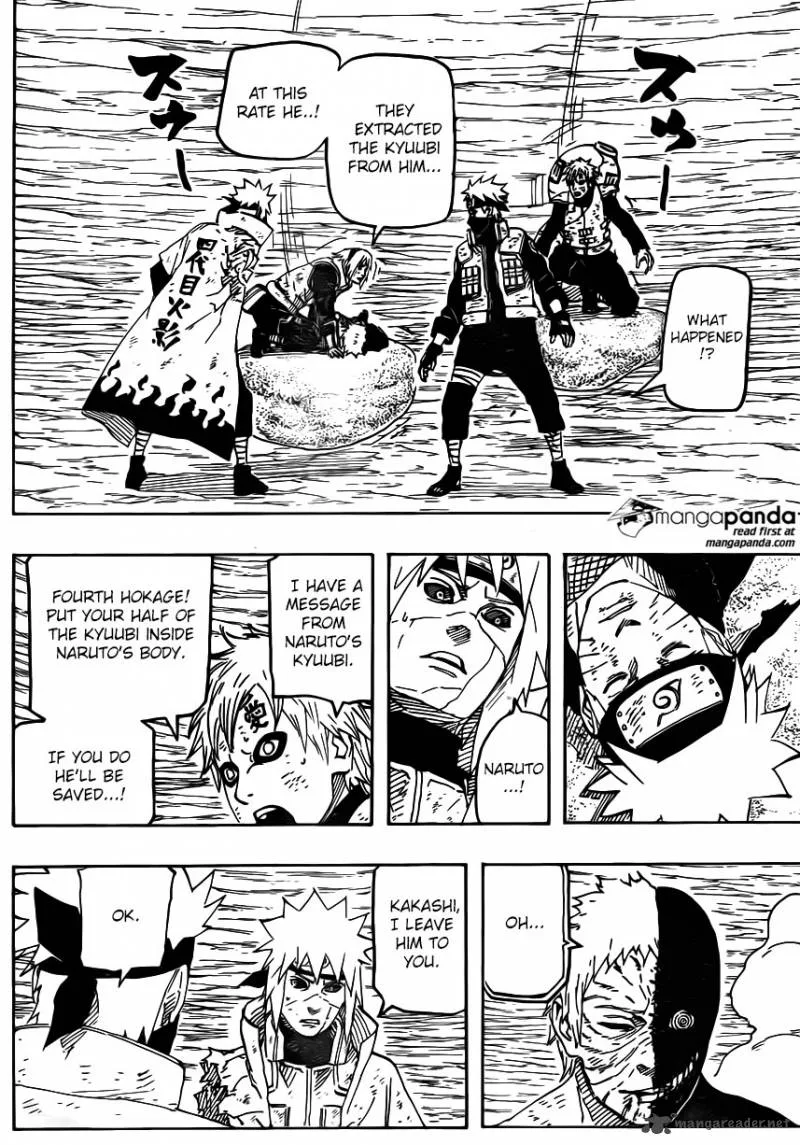 Naruto Chapter 664 page 12