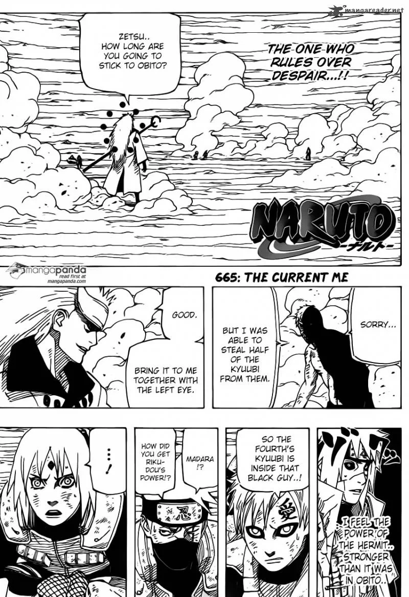 Naruto Chapter 665 page 3