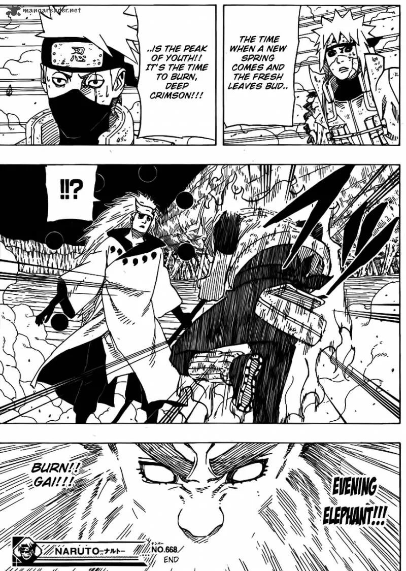 Naruto Chapter 668 page 18