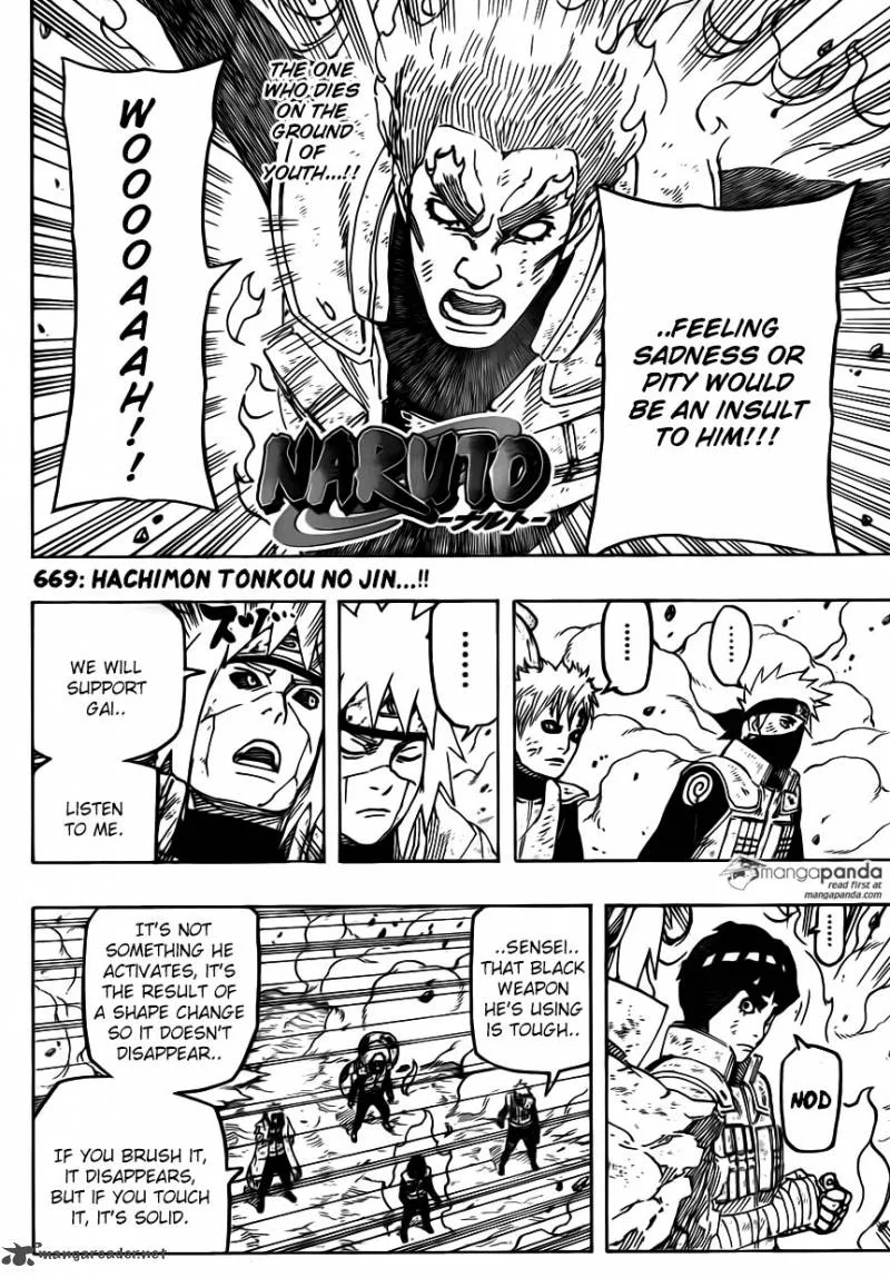 Naruto Chapter 669 page 8