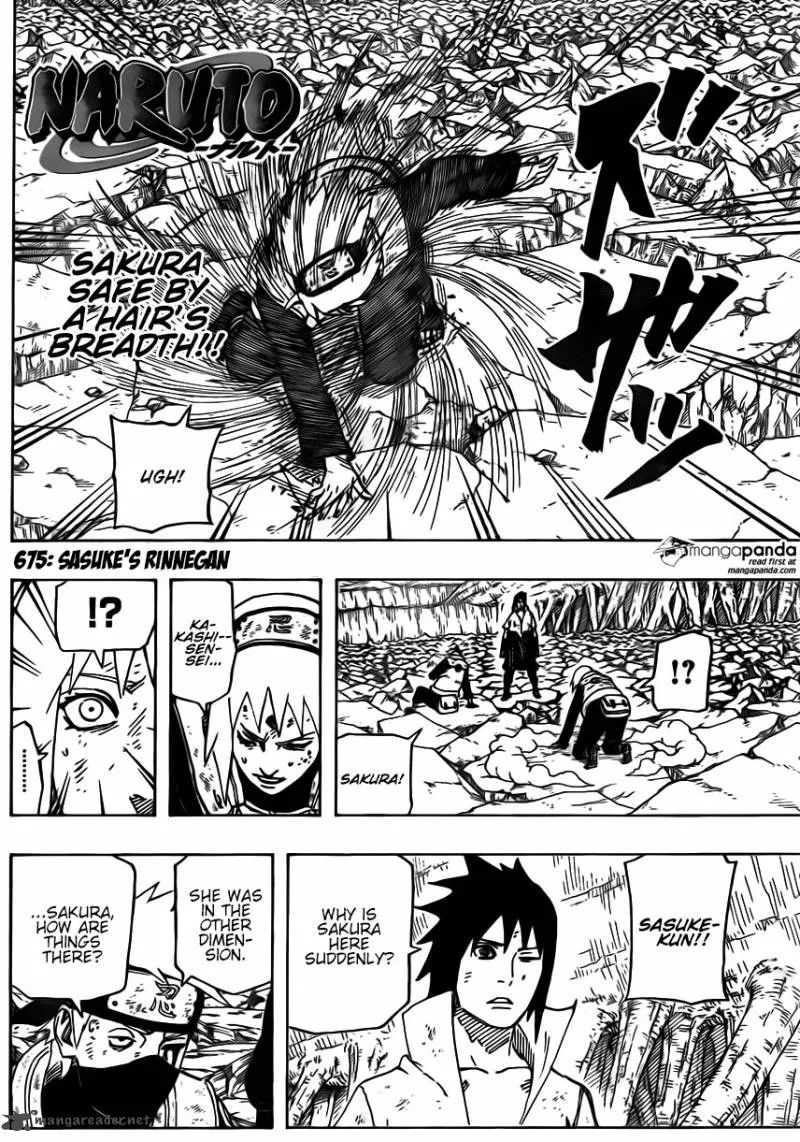 Naruto Chapter 675 page 4
