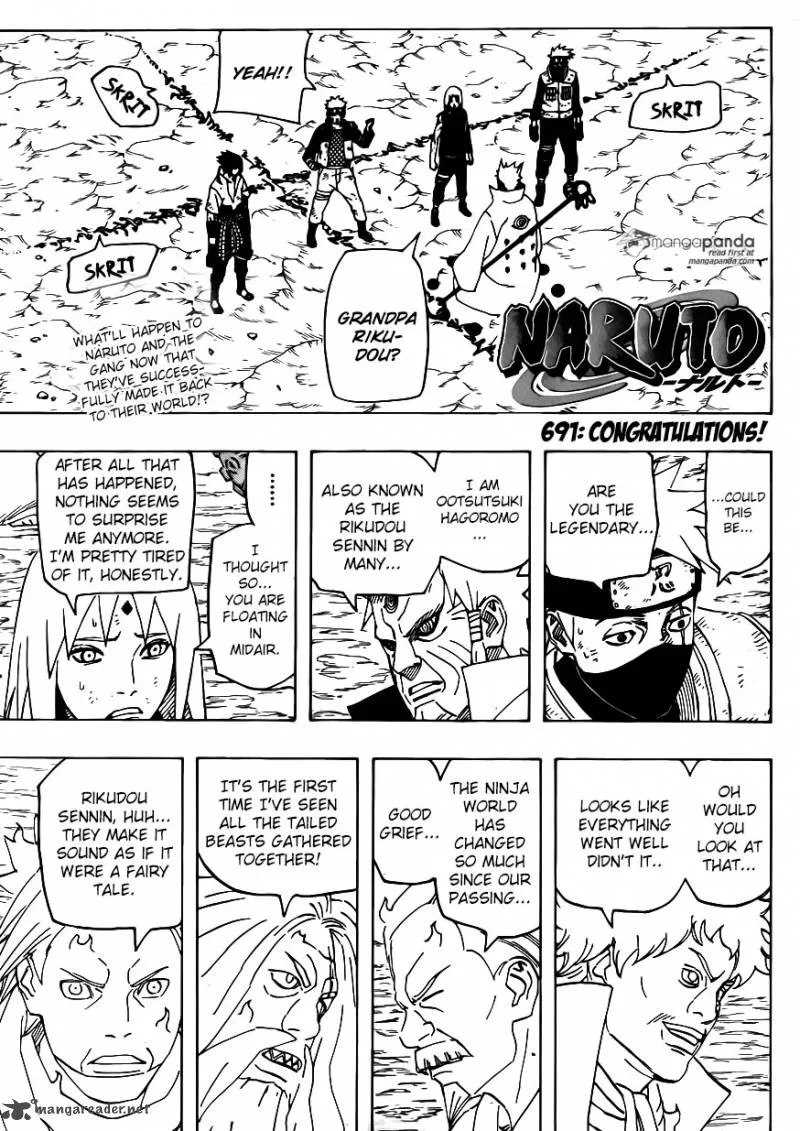 Naruto Chapter 691 page 3