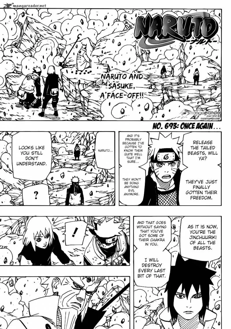 Naruto Chapter 693 page 1