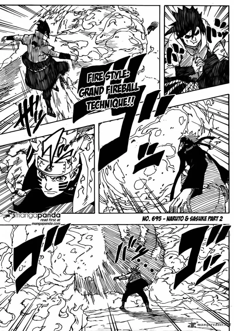 Naruto Chapter 695 page 4