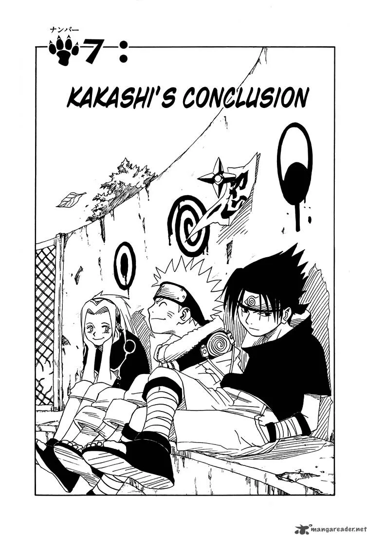 Naruto Chapter 7 page 1