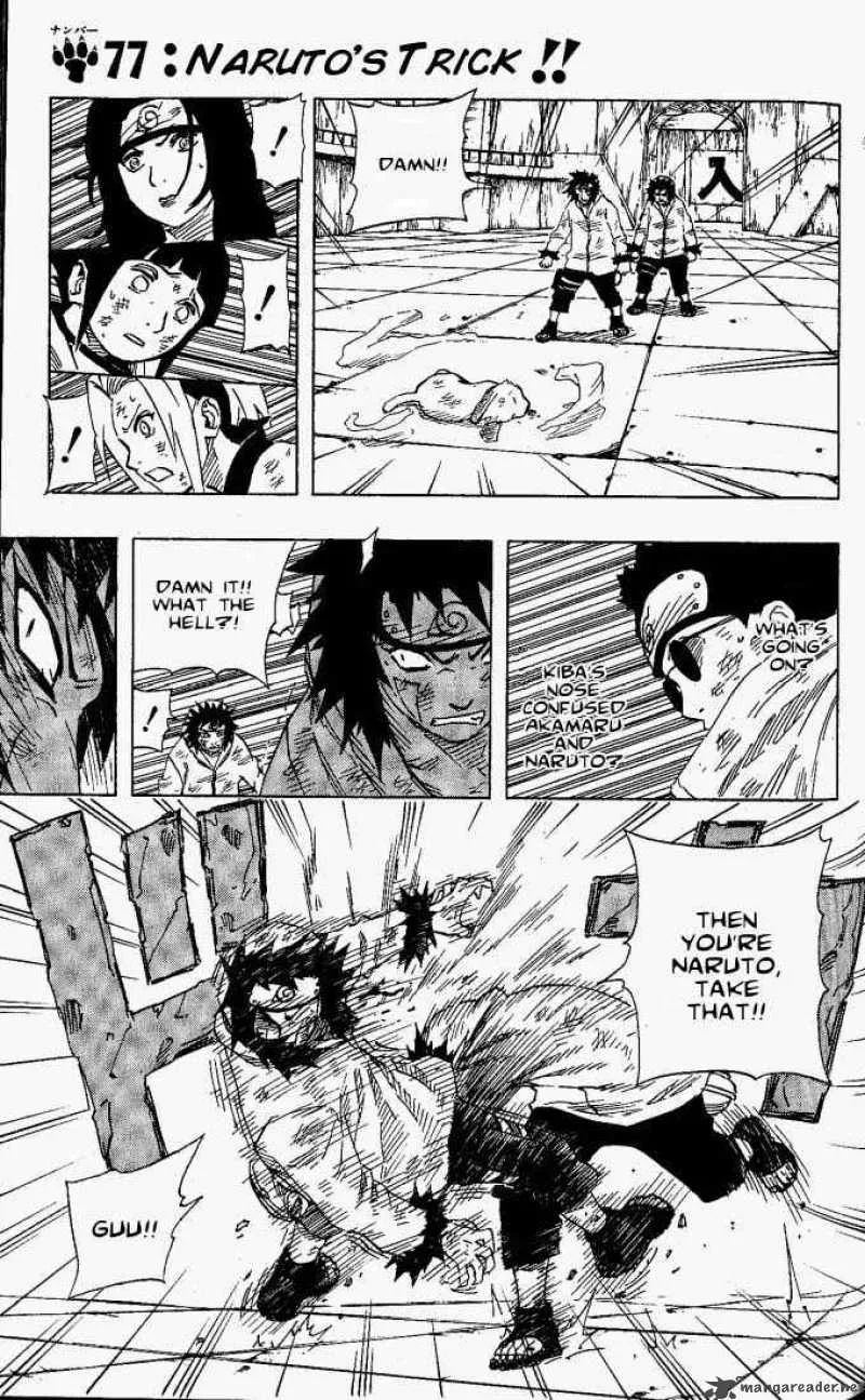 Naruto Chapter 77 page 1