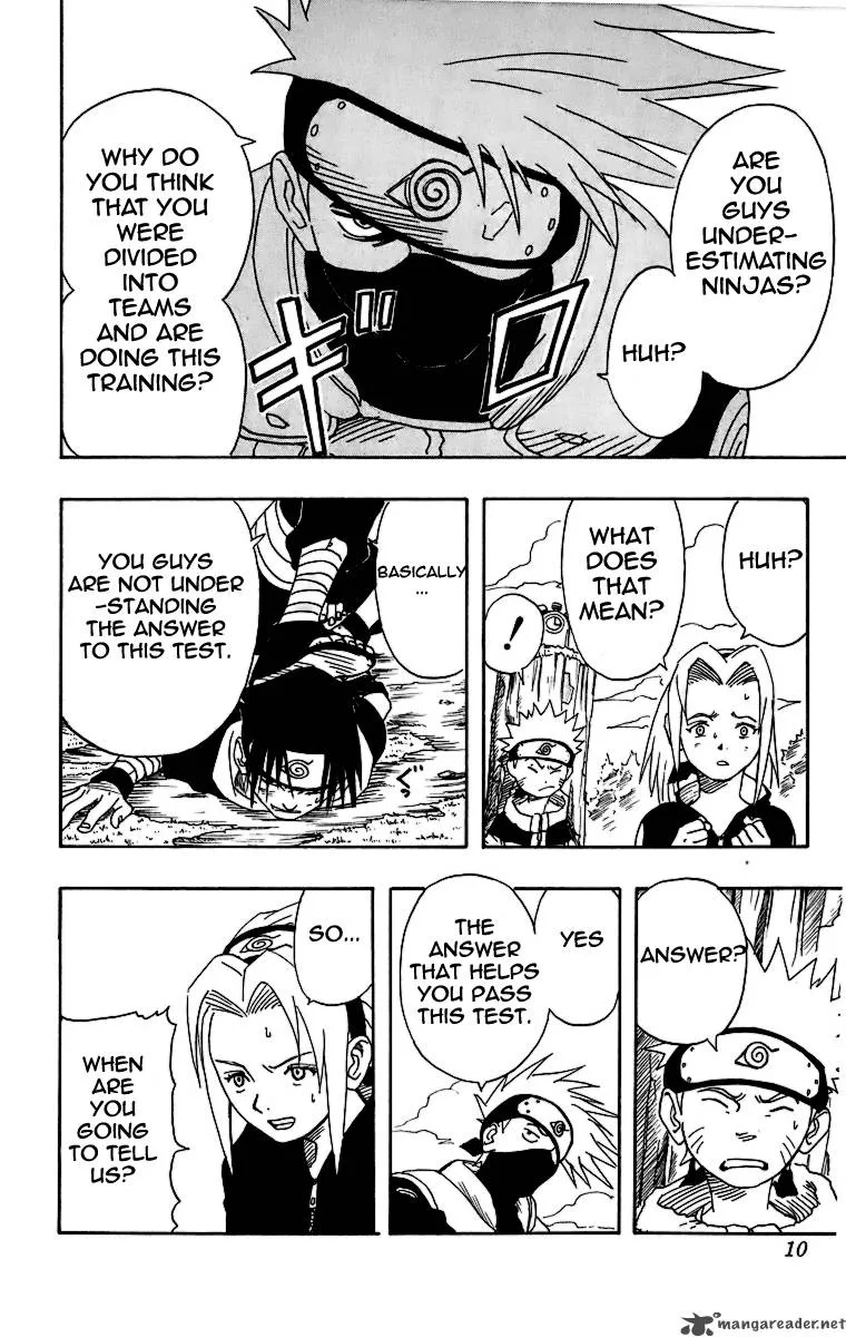 Naruto Chapter 8 page 9
