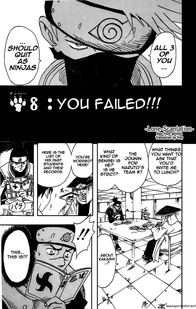 Naruto Chapter 8 page 6