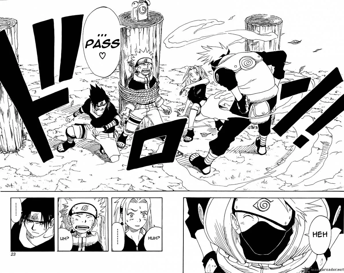 Naruto Chapter 8 page 21