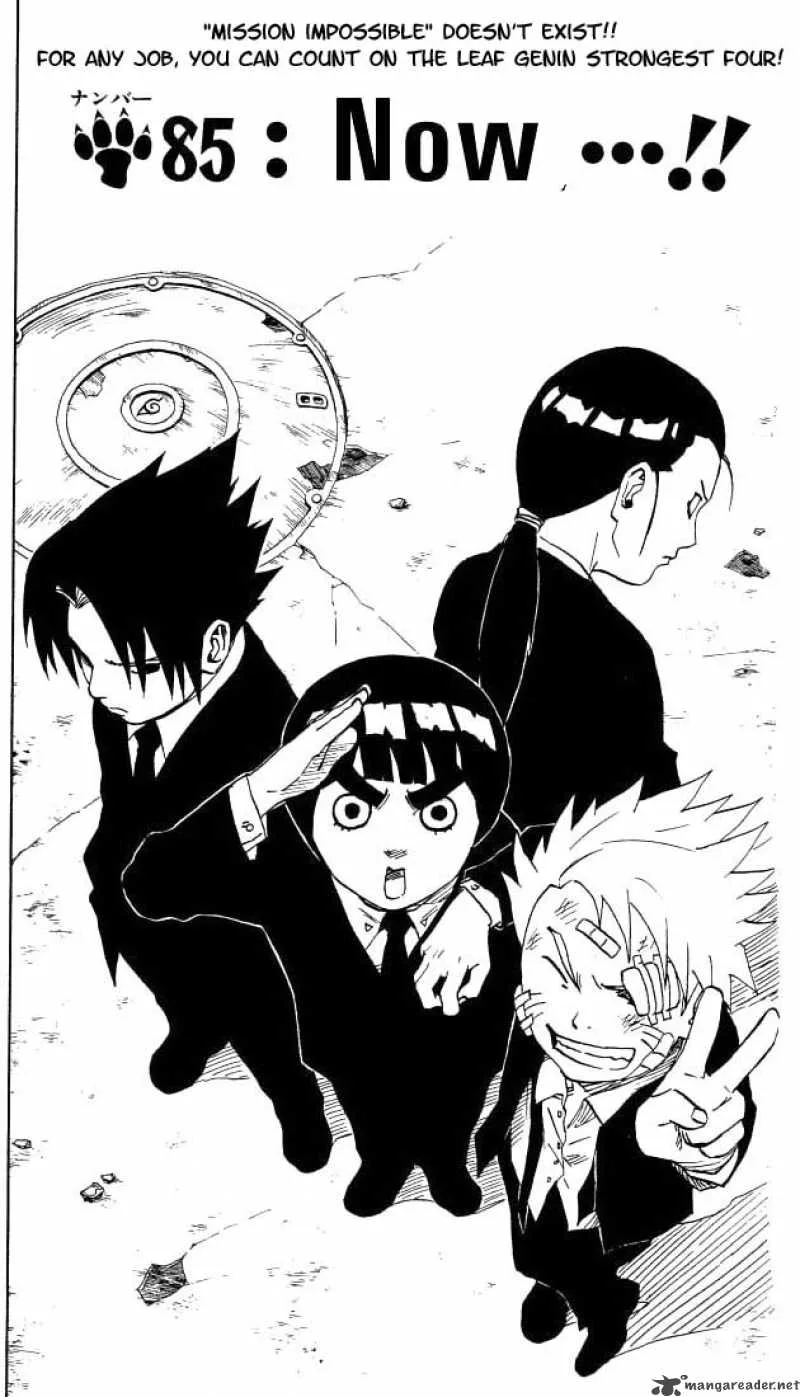 Naruto Chapter 85 page 2
