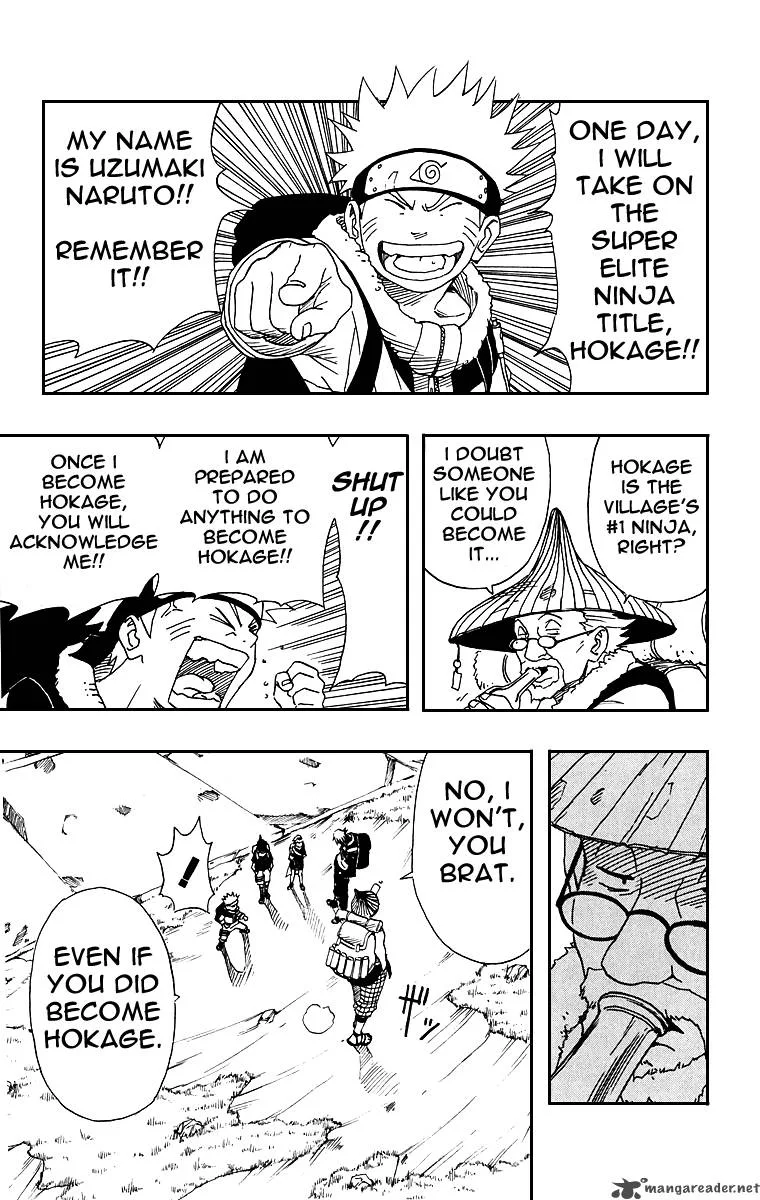 Naruto Chapter 9 page 14