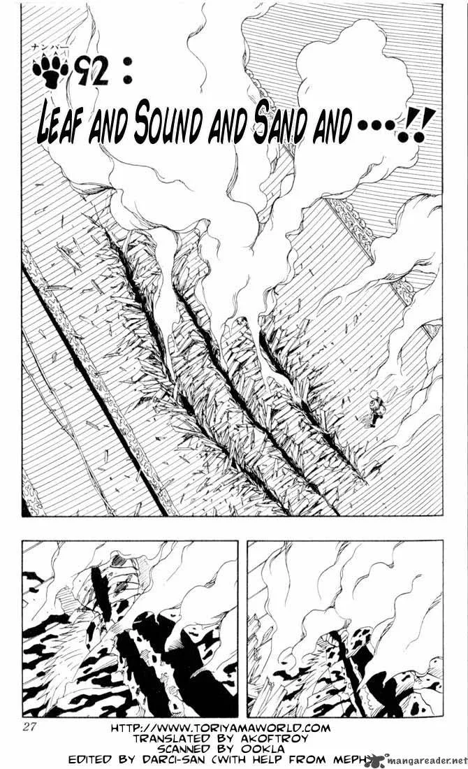 Naruto Chapter 92 page 2