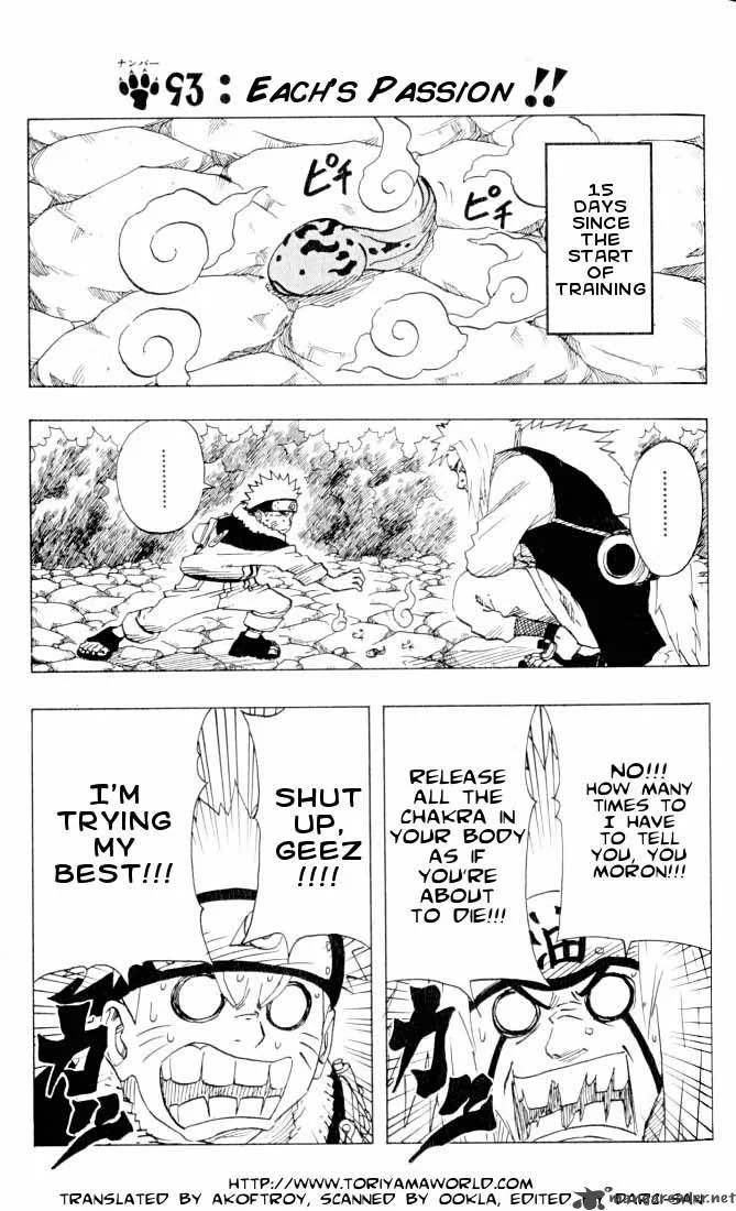 Naruto Chapter 93 page 2