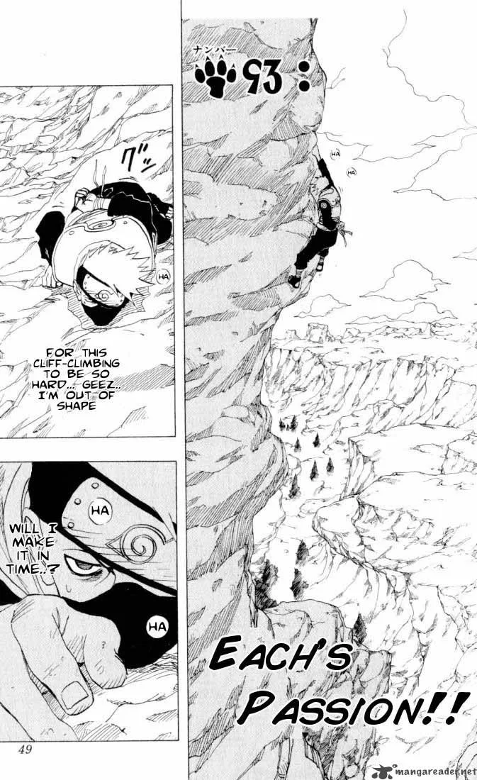 Naruto Chapter 93 page 4