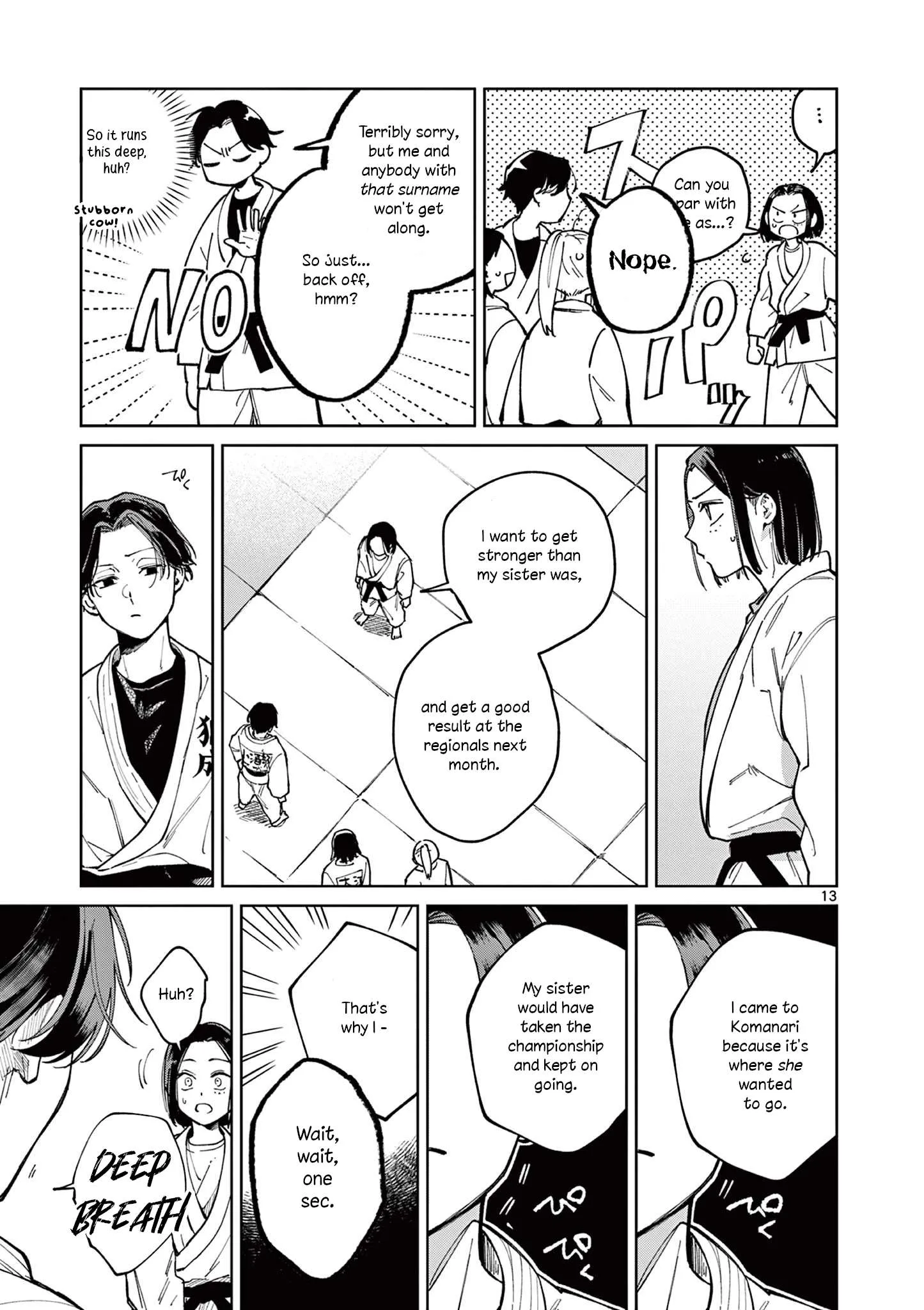 Natori to Shizuha Chapter 3 page 14