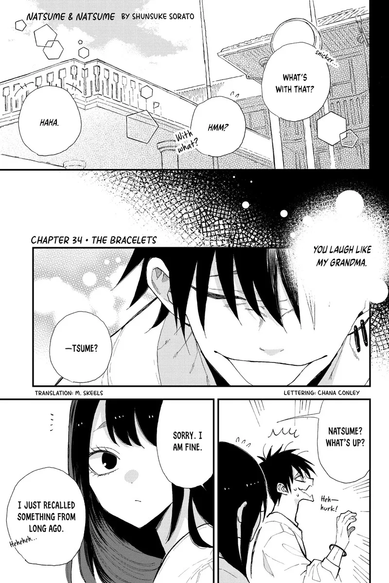 Natsume to Natsume Chapter 34.3 page 1