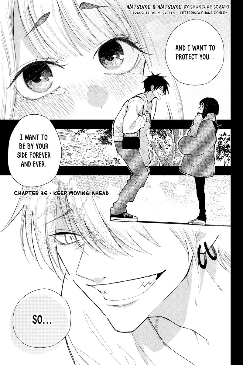 Natsume to Natsume Chapter 35.2 page 1