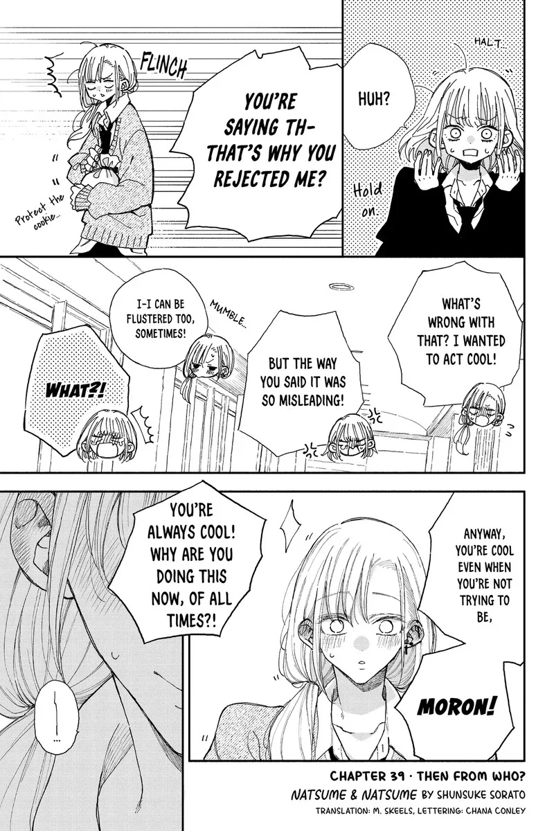 Natsume to Natsume Chapter 39.2 page 1