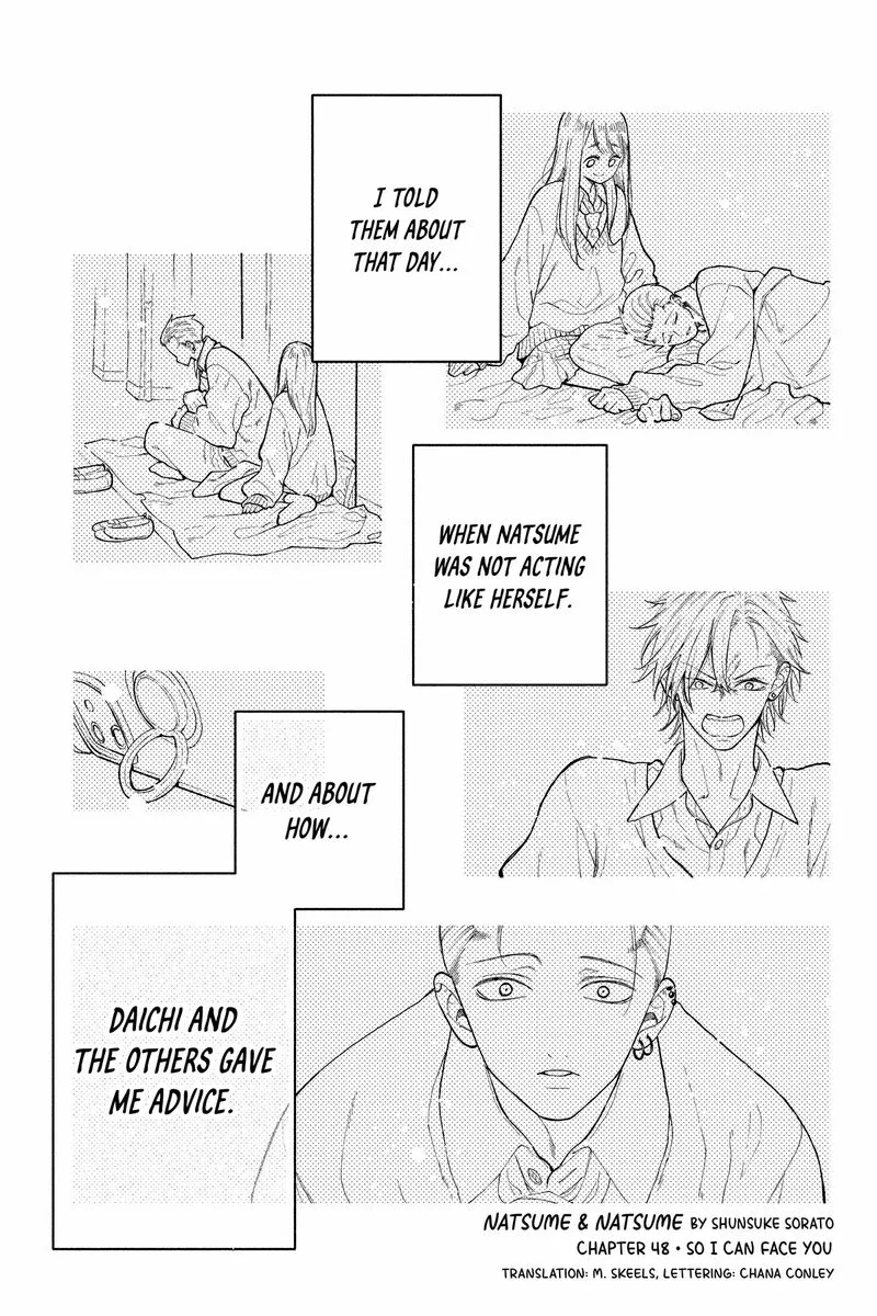 Natsume to Natsume Chapter 48.2 page 1