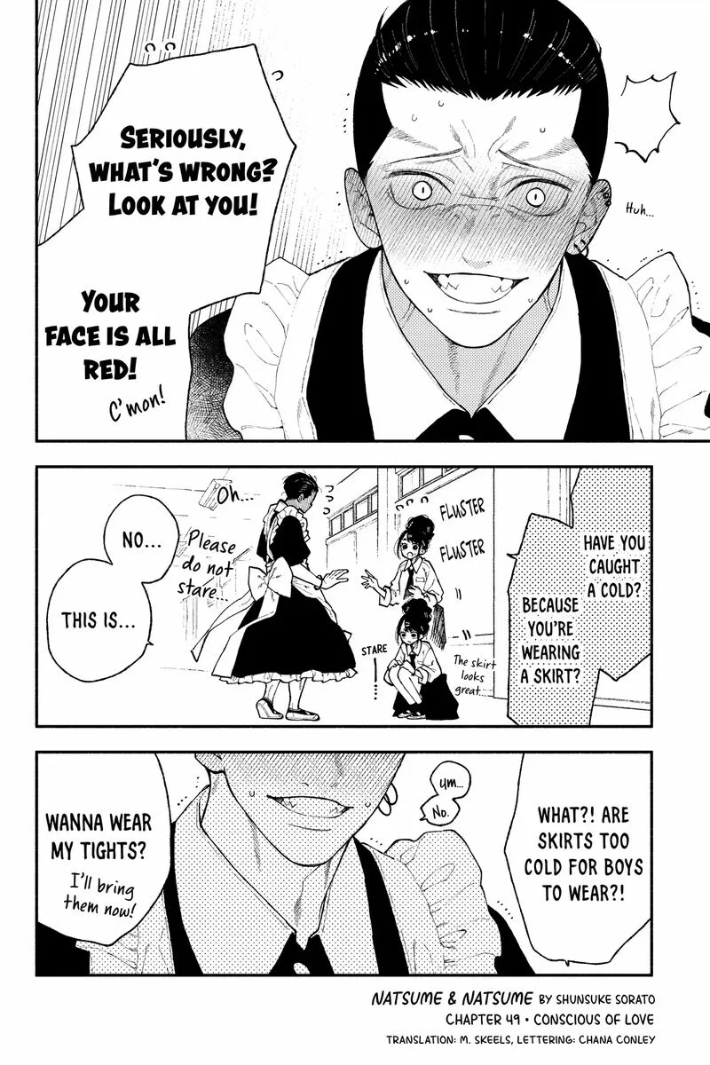 Natsume to Natsume Chapter 49.2 page 1