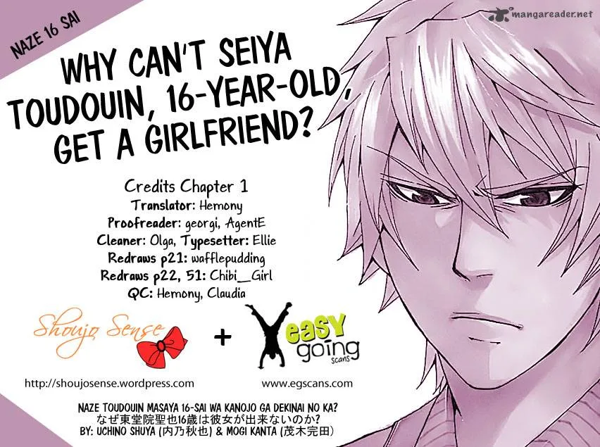 Naze Toudouin Masaya 16-sai wa Kanojo ga Dekinai no ka? Chapter 1 page 4