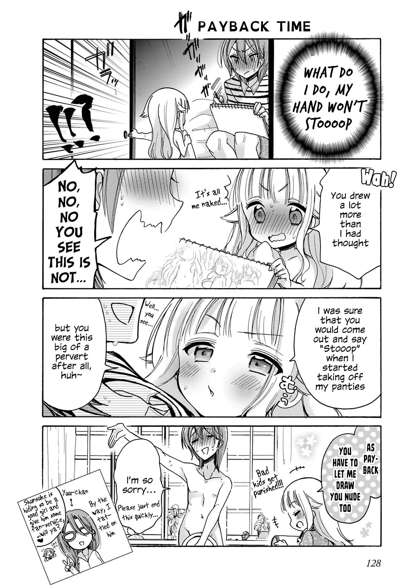 Nee Nee. Ano nee, Chapter 14.5 page 9