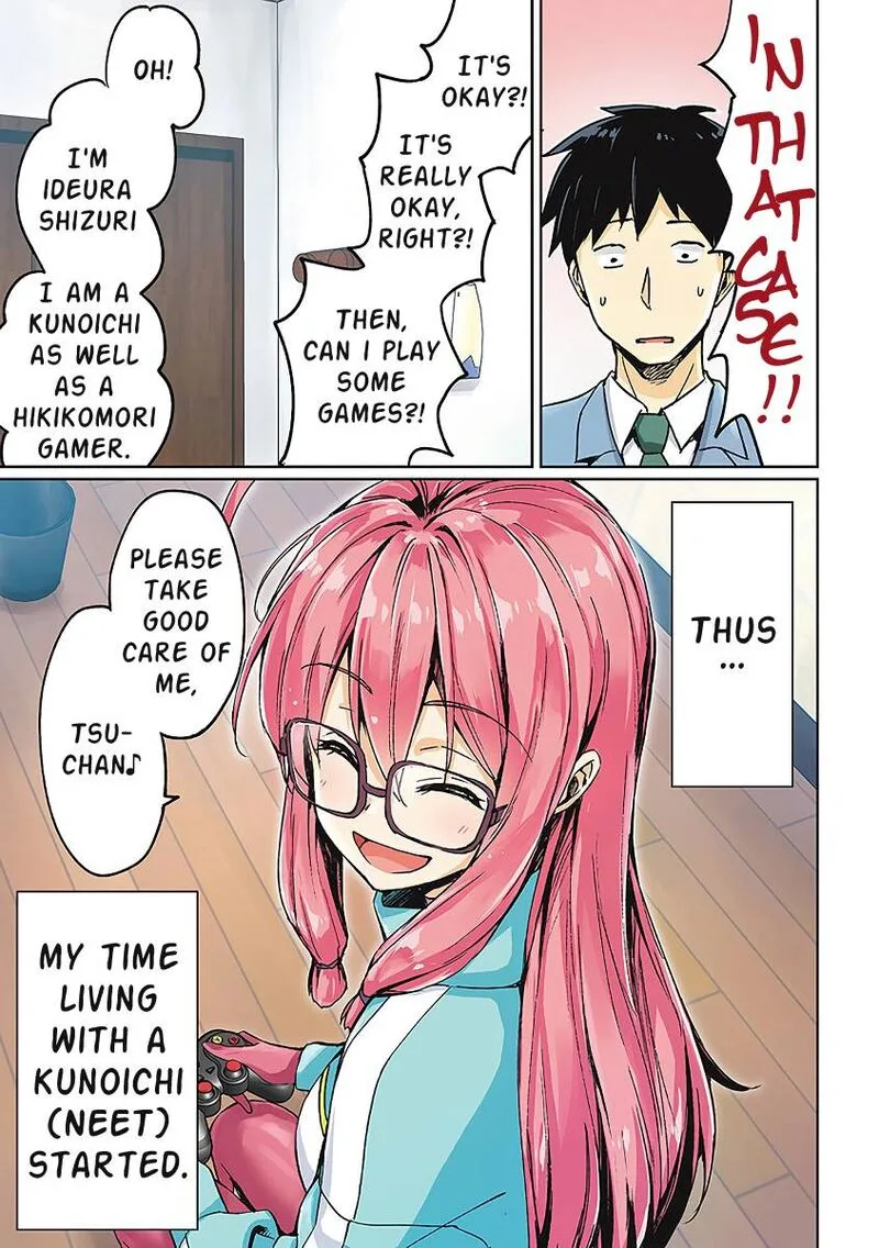 Neet Kunoichi to Naze ka Dousei Hajimemashita Chapter 1 page 11