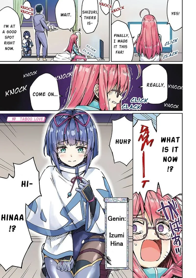 Neet Kunoichi to Naze ka Dousei Hajimemashita Chapter 10 page 1