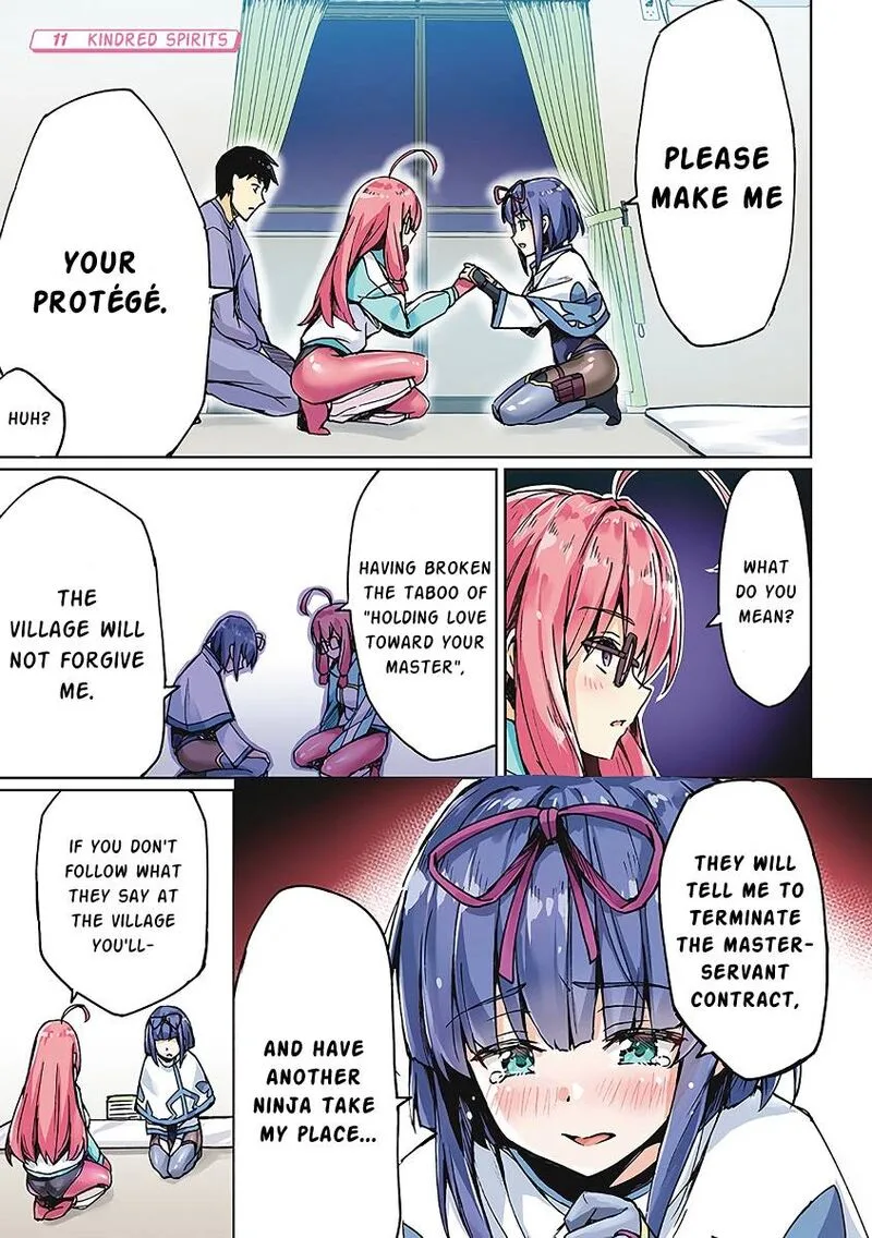 Neet Kunoichi to Naze ka Dousei Hajimemashita Chapter 11 page 1
