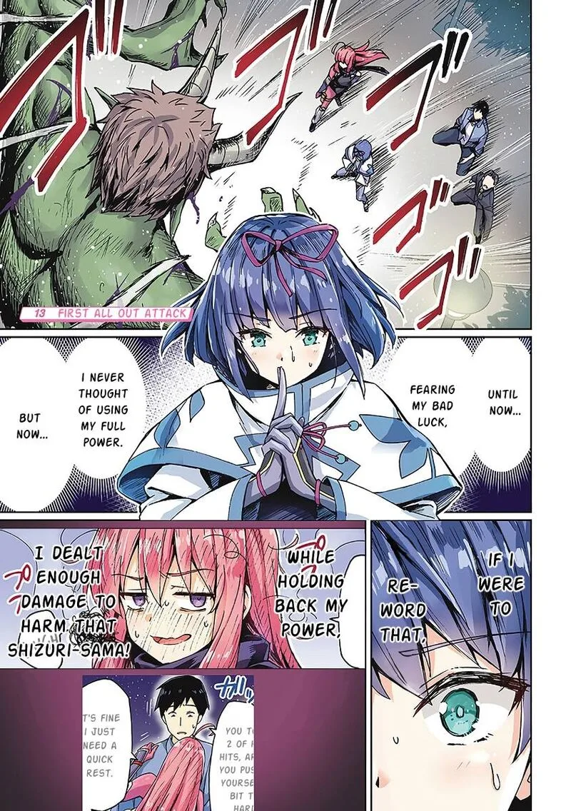 Neet Kunoichi to Naze ka Dousei Hajimemashita Chapter 13 page 1