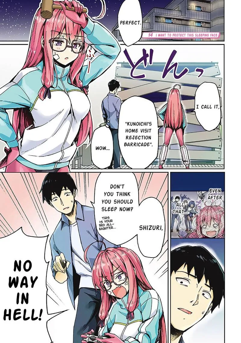 Neet Kunoichi to Naze ka Dousei Hajimemashita Chapter 14 page 1