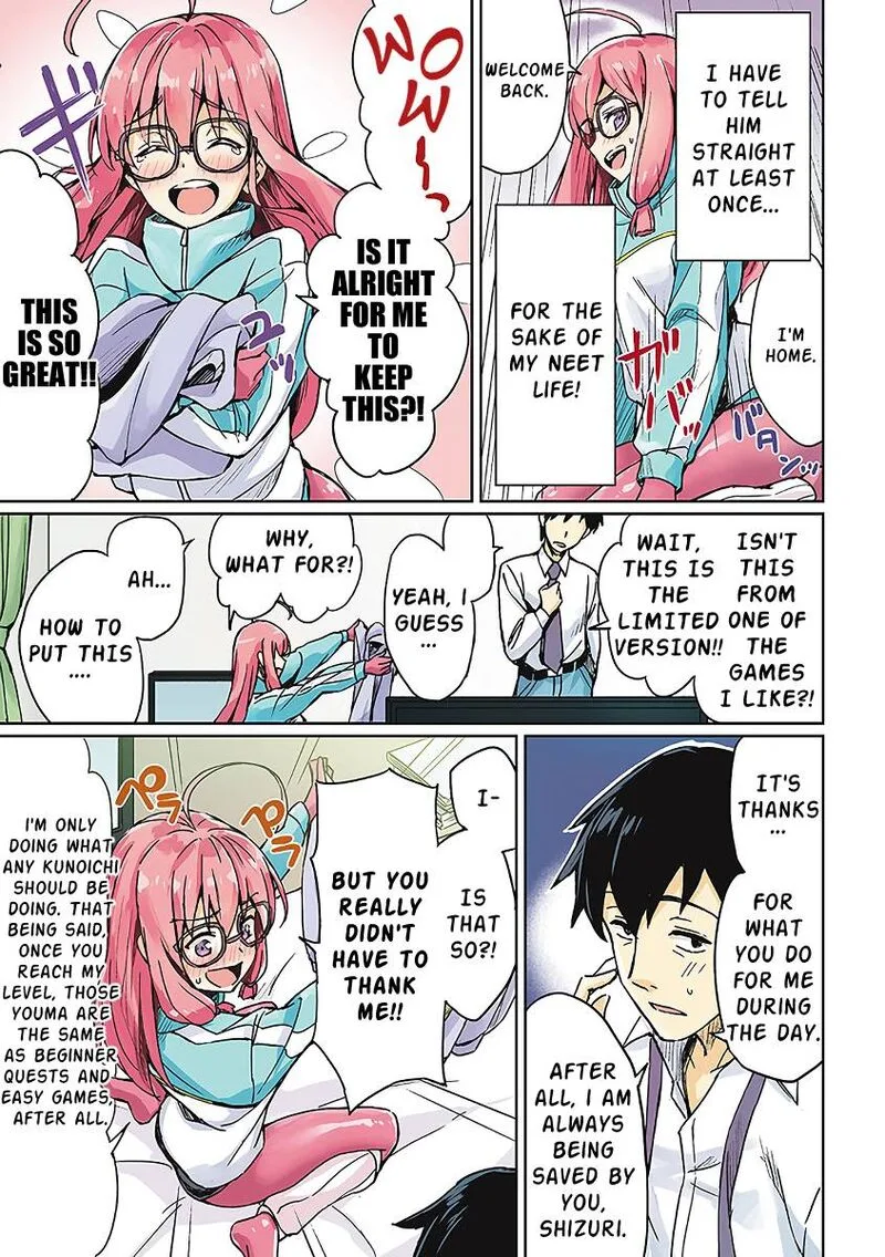 Neet Kunoichi to Naze ka Dousei Hajimemashita Chapter 2 page 3