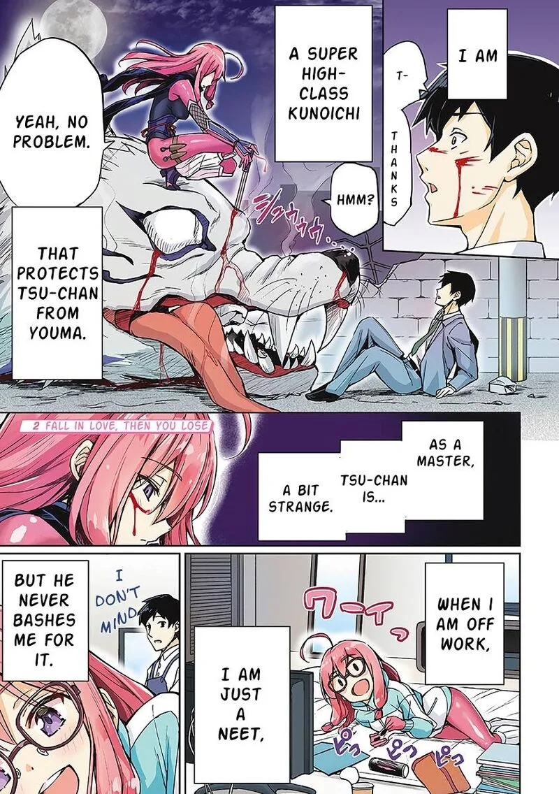 Neet Kunoichi to Naze ka Dousei Hajimemashita Chapter 2 page 1