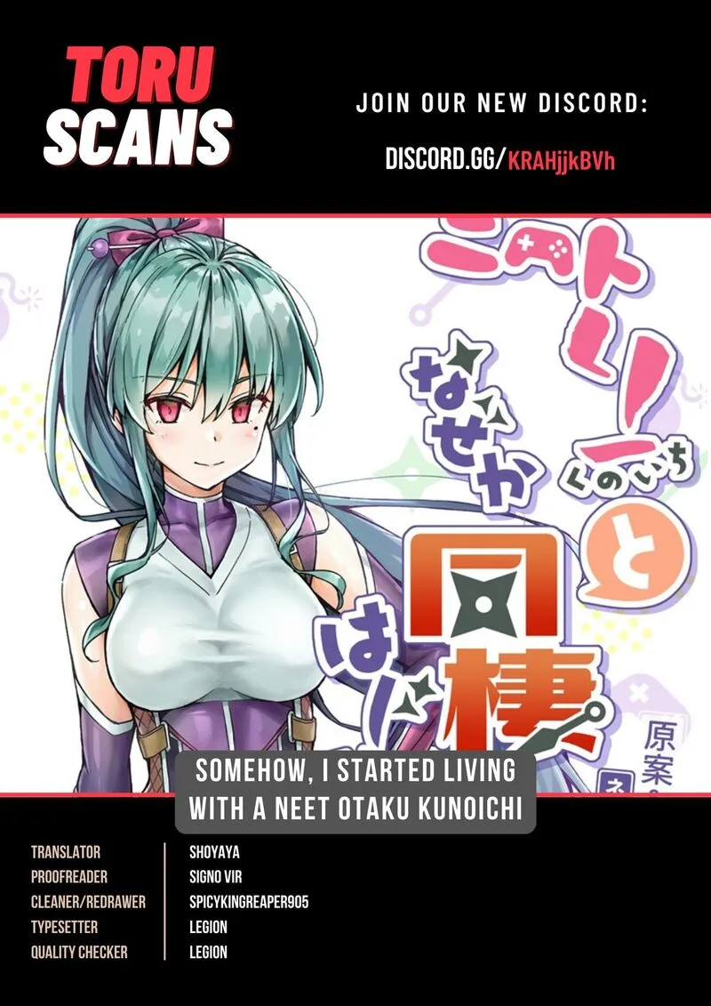 Neet Kunoichi to Naze ka Dousei Hajimemashita Chapter 33 page 1