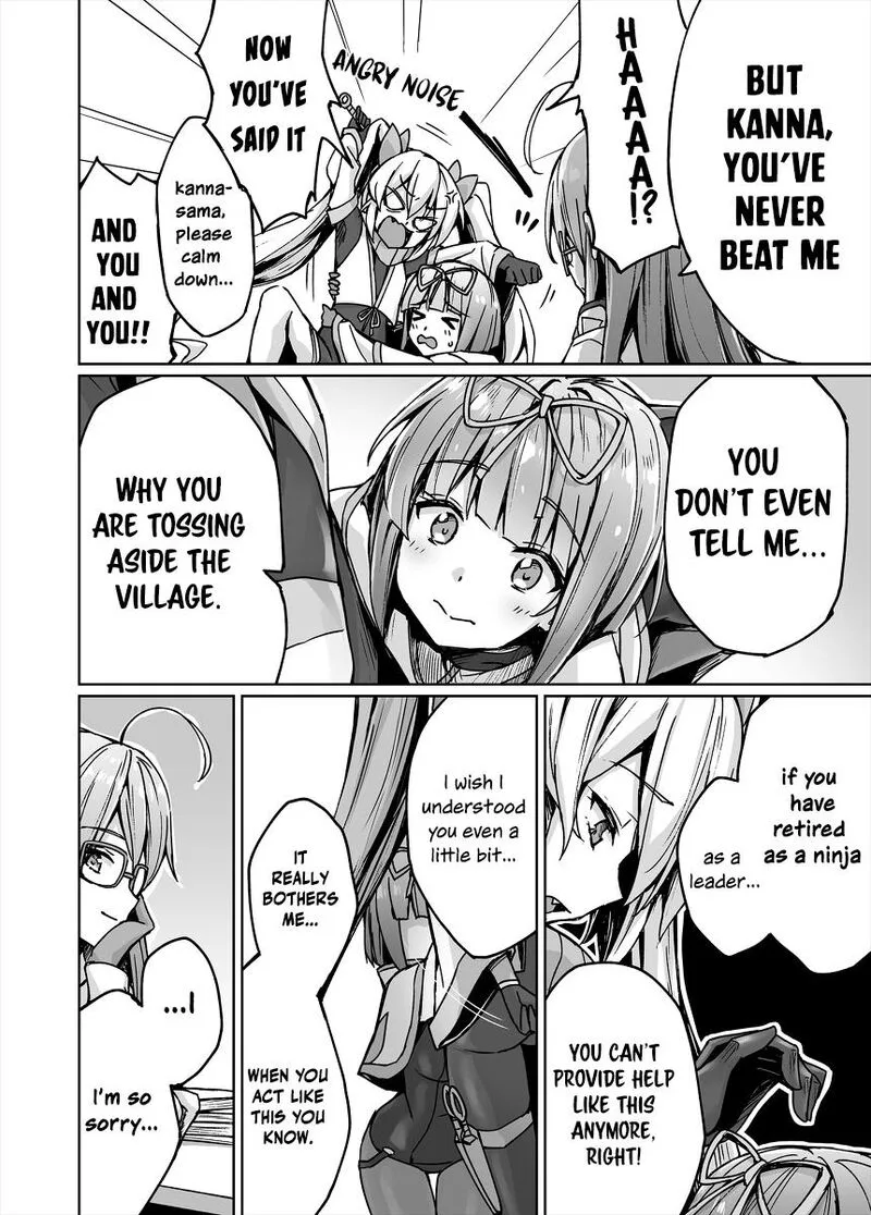 Neet Kunoichi to Naze ka Dousei Hajimemashita Chapter 34 page 3
