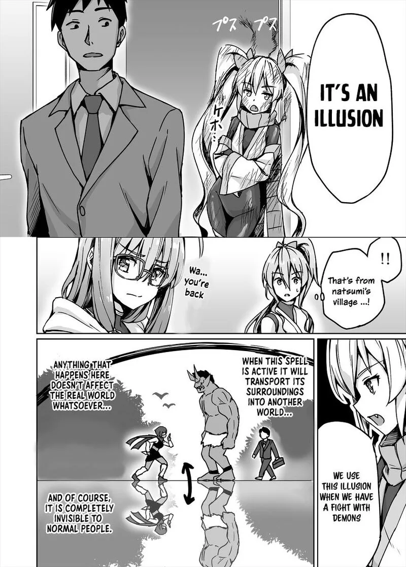 Neet Kunoichi to Naze ka Dousei Hajimemashita Chapter 35 page 3