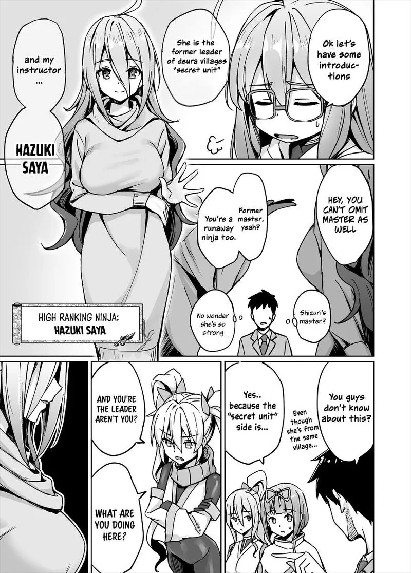 Neet Kunoichi to Naze ka Dousei Hajimemashita Chapter 36 page 4