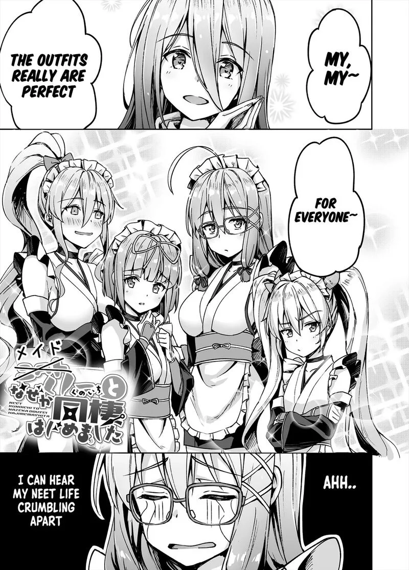 Neet Kunoichi to Naze ka Dousei Hajimemashita Chapter 37 page 2
